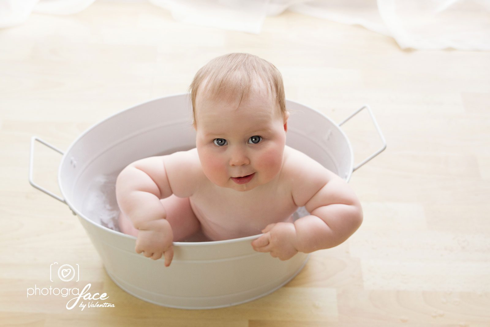 cool baby in summer - bath