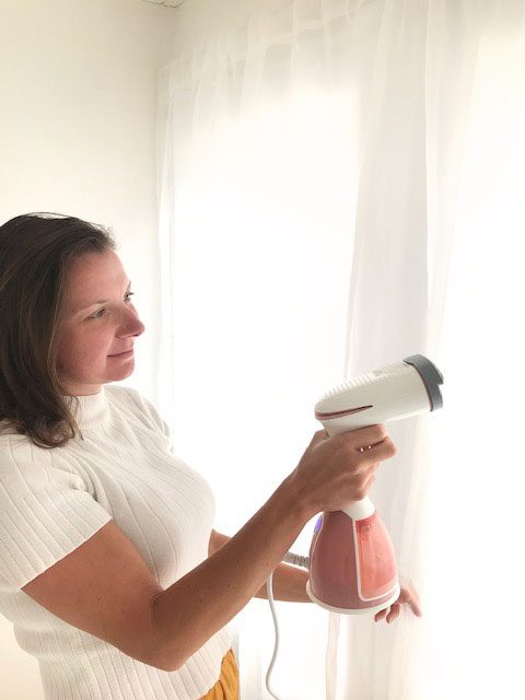 Photography studio based in London being sanitised with steam 