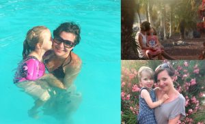 holiday photos mum and daughter