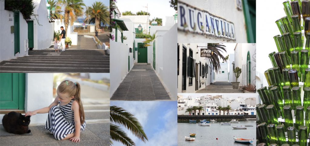 collage of street photos in Greece