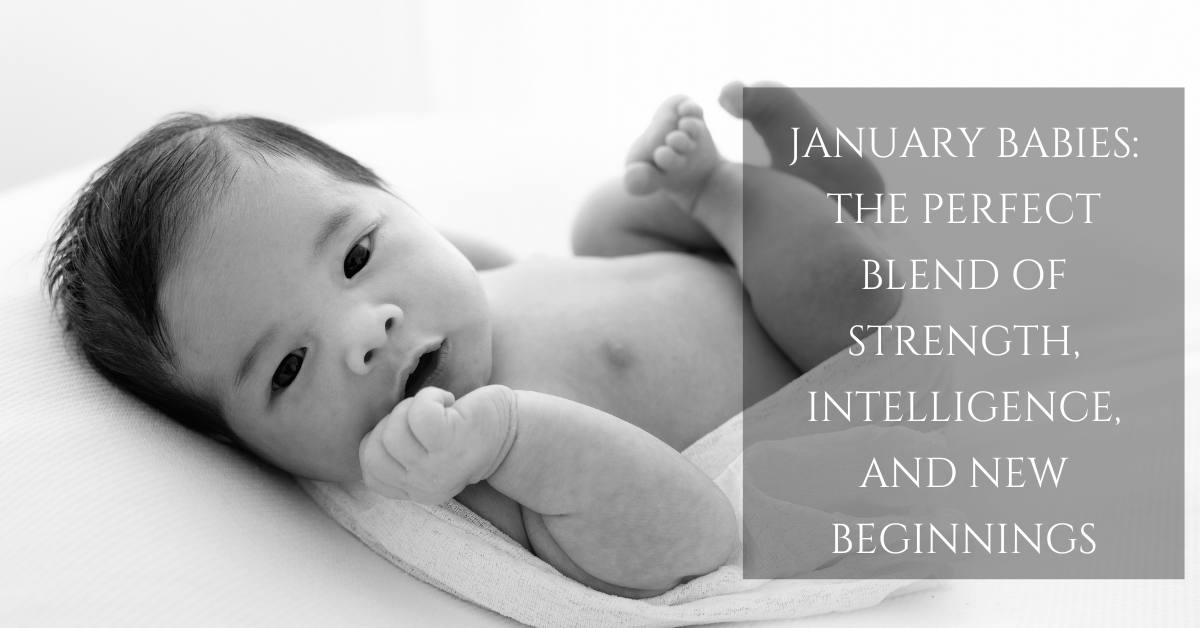 Newborn baby awake during a photoshoot. B&W image. London studio