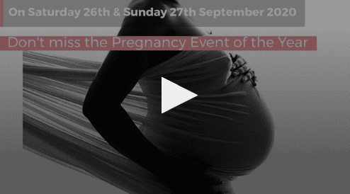 screenshot from a video advertising the empowered birthing mother summit